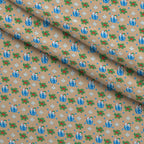Frosty Lantern Glow Pattern 4 Minky Fabric — plush minky folded close-up preview (mv-minky-v1:lying)