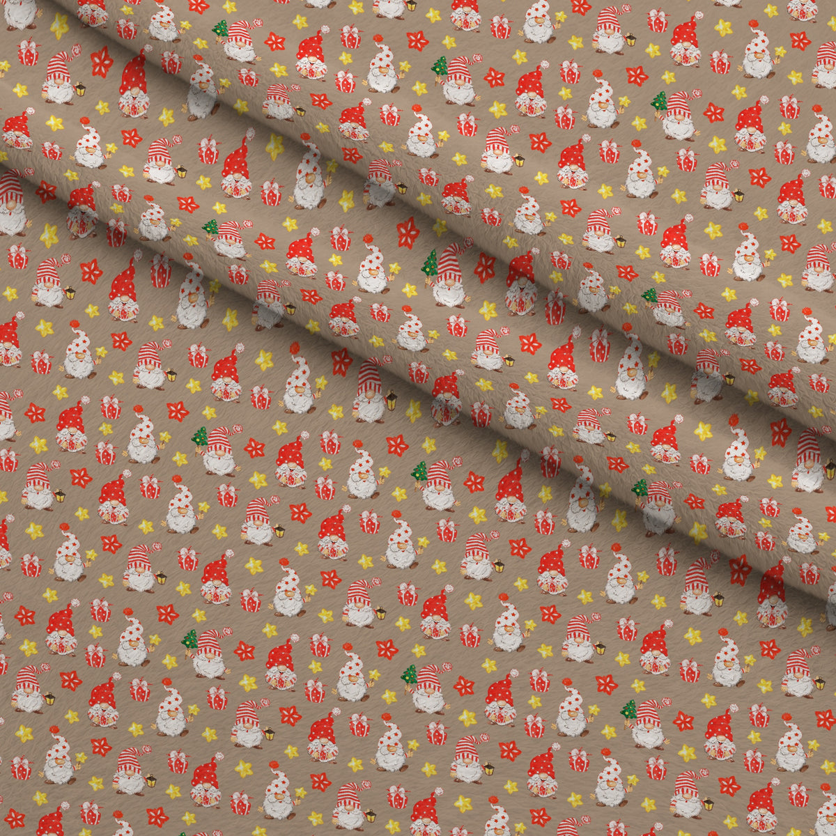 Frosty Lantern Glow Pattern 9 Minky Fabric — plush minky folded close-up preview (mv-minky-v1:lying)
