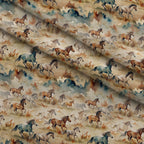 Galloping Mustangs Pattern 15 Minky Fabric — plush minky folded close-up preview (mv-minky-v1:lying)