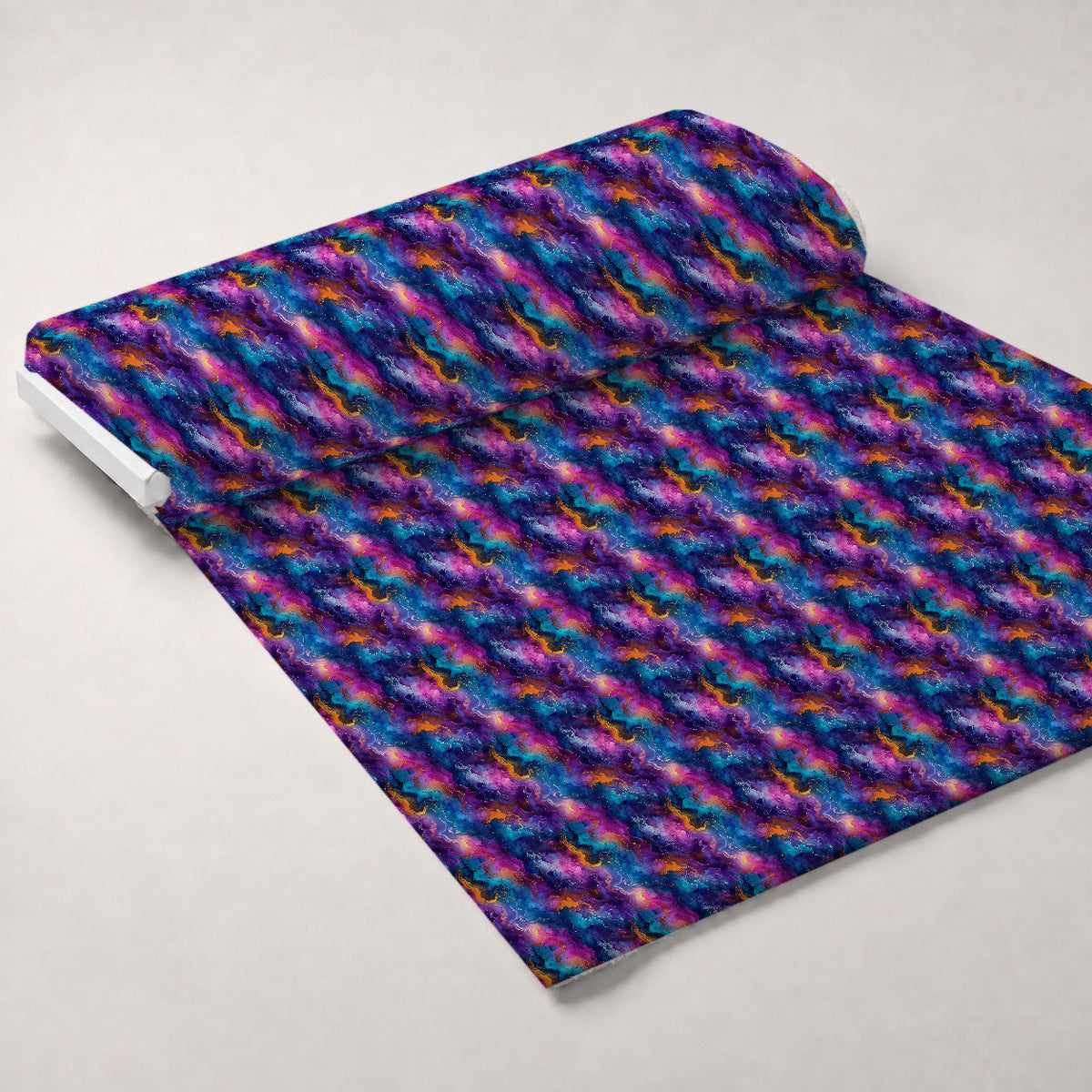 Geode Glow Pattern 7 Minky Fabric — plush minky unrolled bolt preview (mv-minky-v1:bolt)