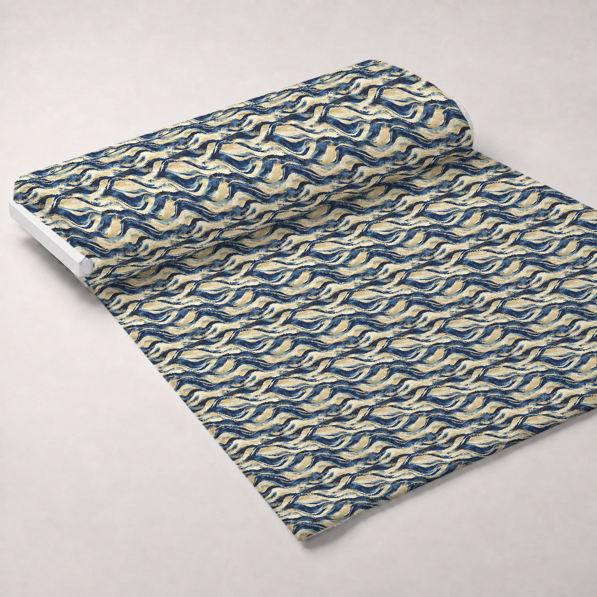 Gilded Depths Pattern 15 Minky Fabric — plush minky unrolled bolt preview (mv-minky-v1:bolt)