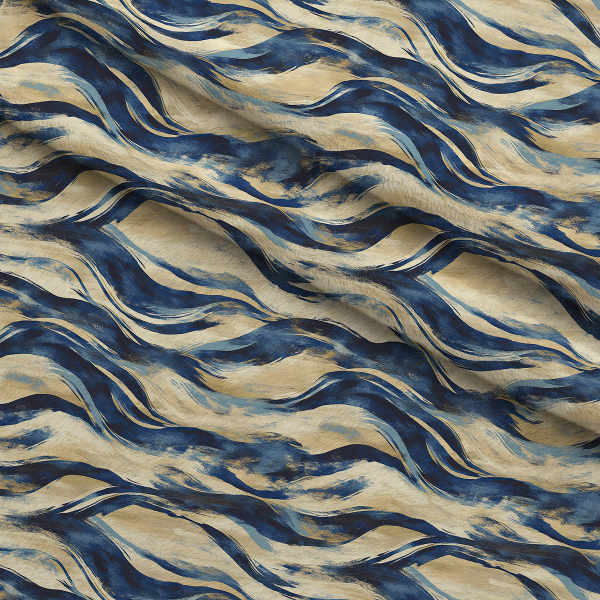Gilded Depths Pattern 15 Minky Fabric — plush minky folded close-up preview (mv-minky-v1:lying)