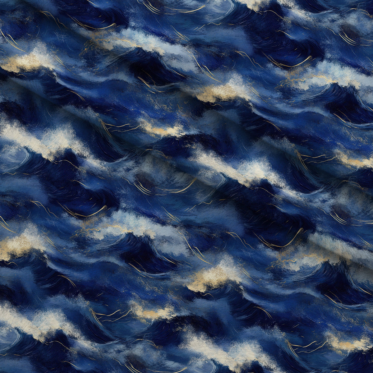 Gilded Depths Pattern 18 Minky Fabric — plush minky folded close-up preview (mv-minky-v1:lying)