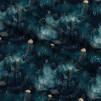 Gilded Depths Pattern 2 Minky Fabric — plush minky folded close-up preview (mv-minky-v1:lying)