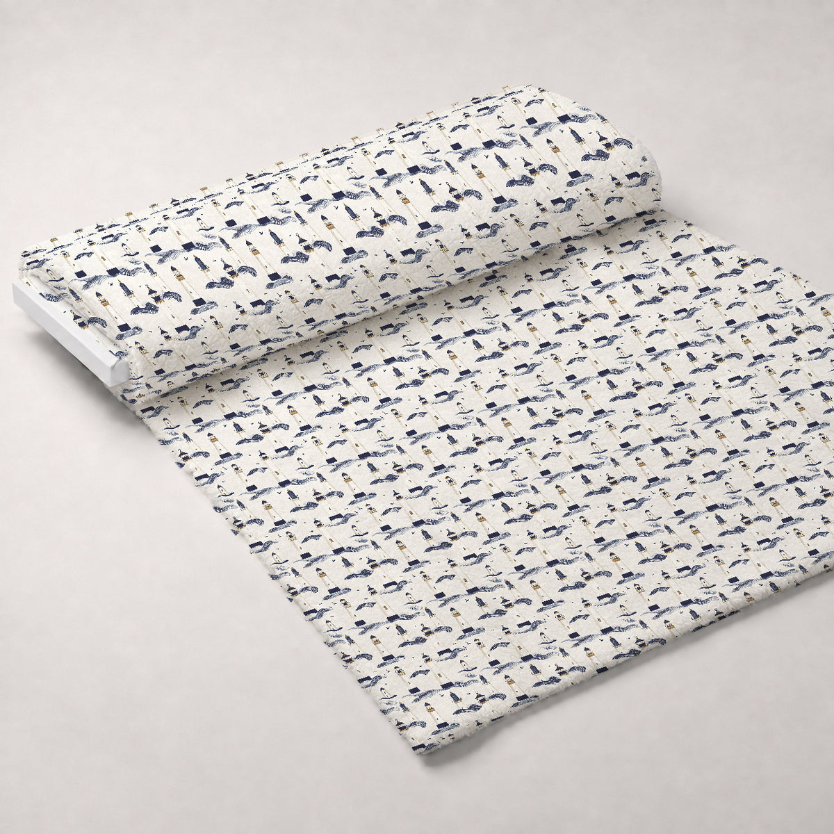 Gilded Depths Pattern 25 Minky Fabric — plush minky unrolled bolt preview (mv-minky-v1:bolt)