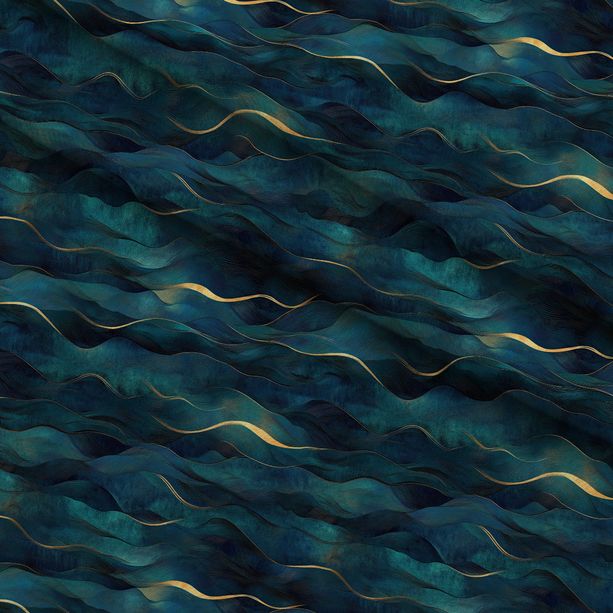 Gilded Depths Pattern 34 Minky Fabric — plush minky folded close-up preview (mv-minky-v1:lying)