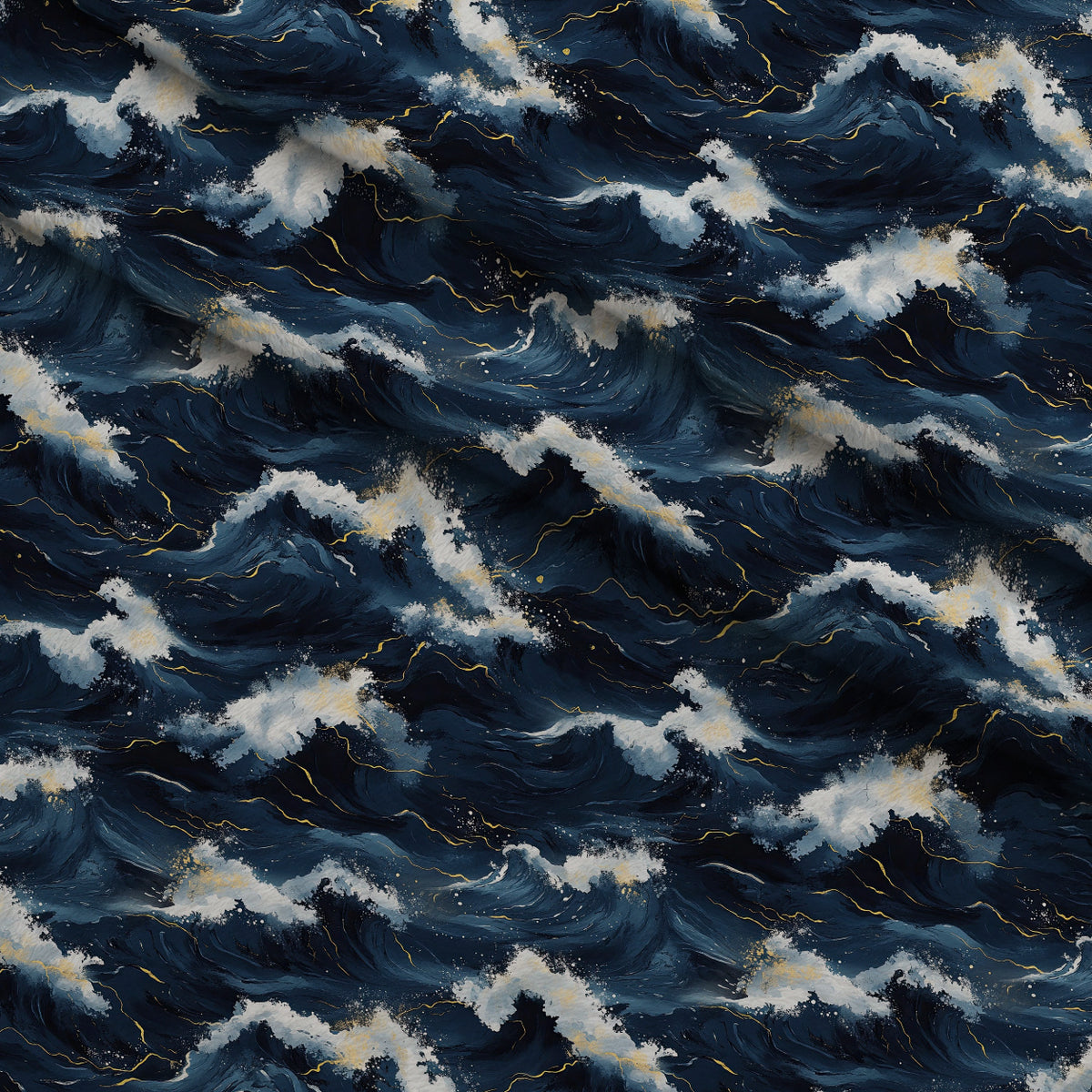 Gilded Depths Pattern 38 Minky Fabric — plush minky folded close-up preview (mv-minky-v1:lying)