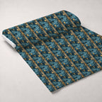 Gilded Depths Pattern 41 Minky Fabric — plush minky unrolled bolt preview (mv-minky-v1:bolt)