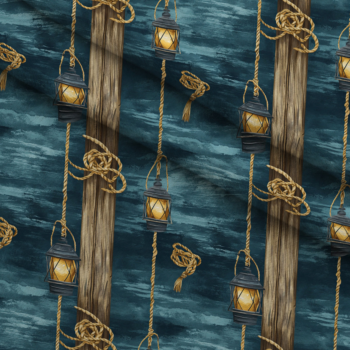 Gilded Depths Pattern 41 Minky Fabric — plush minky folded close-up preview (mv-minky-v1:lying)
