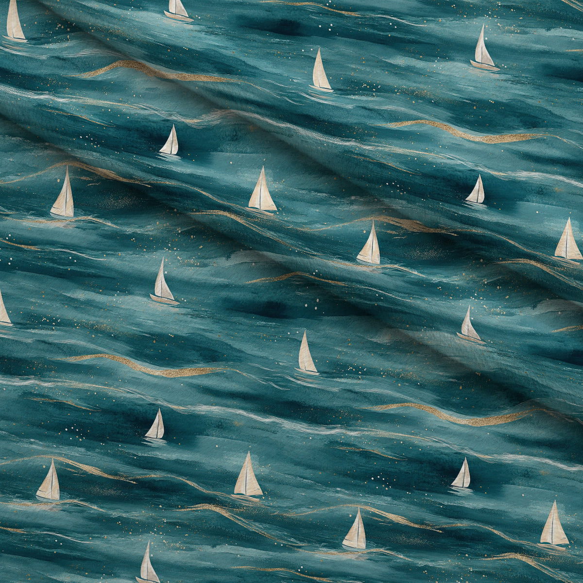 Gilded Depths Pattern 5 Minky Fabric — plush minky folded close-up preview (mv-minky-v1:lying)