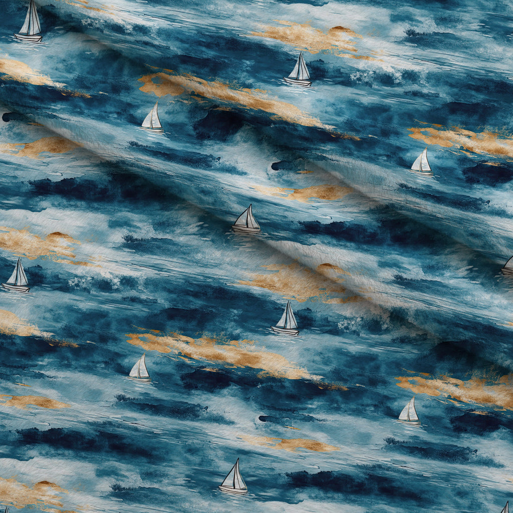 Gilded Depths Pattern 7 Minky Fabric — plush minky folded close-up preview (mv-minky-v1:lying)