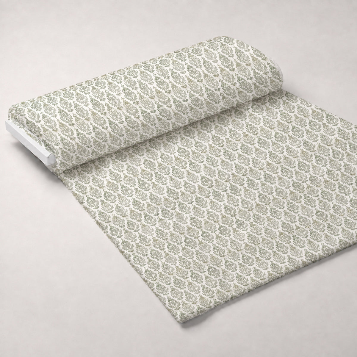 Gilded Evergreen Hearth Pattern 2 Minky Fabric — plush minky unrolled bolt preview (mv-minky-v1:bolt)