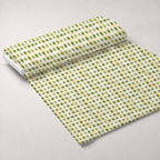 Gilded Evergreen Hearth Pattern 23 Minky Fabric — plush minky unrolled bolt preview (mv-minky-v1:bolt)