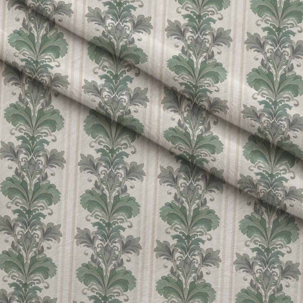 Gilded Evergreen Hearth Pattern 4 Minky Fabric — plush minky folded close-up preview (mv-minky-v1:lying)