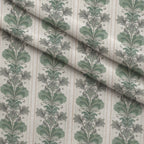 Gilded Evergreen Hearth Pattern 4 Minky Fabric — plush minky folded close-up preview (mv-minky-v1:lying)