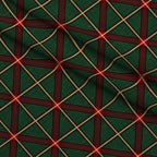 Gilded Evergreen Revelry Pattern 14 Minky Fabric — plush minky folded close-up preview (mv-minky-v1:lying)
