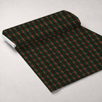 Gilded Evergreen Revelry Pattern 15 Minky Fabric — plush minky unrolled bolt preview (mv-minky-v1:bolt)