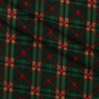 Gilded Evergreen Revelry Pattern 15 Minky Fabric — plush minky folded close-up preview (mv-minky-v1:lying)