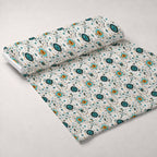 Gilded Gears Pattern 12 Minky Fabric — plush minky unrolled bolt preview (mv-minky-v1:bolt)