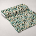 Gilded Gears Pattern 20 Minky Fabric — plush minky unrolled bolt preview (mv-minky-v1:bolt)