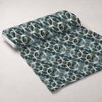 Gilded Gears Pattern 21 Minky Fabric — plush minky unrolled bolt preview (mv-minky-v1:bolt)