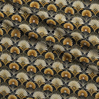Gilded Jade Blooms Pattern 1 Minky Fabric — plush minky folded close-up preview (mv-minky-v1:lying)