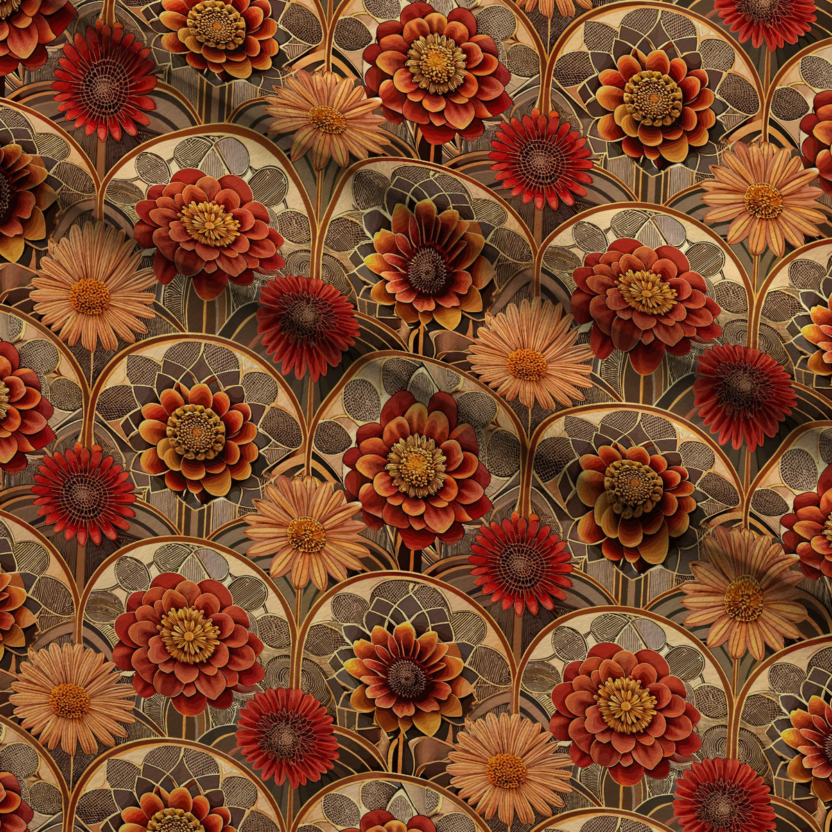 Gilded Jade Blooms Pattern 11 Minky Fabric — plush minky folded close-up preview (mv-minky-v1:lying)