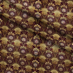 Gilded Jade Blooms Pattern 14 Minky Fabric — plush minky folded close-up preview (mv-minky-v1:lying)