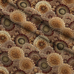 Gilded Jade Blooms Pattern 15 Minky Fabric — plush minky folded close-up preview (mv-minky-v1:lying)