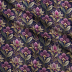 Gilded Jade Blooms Pattern 22 Minky Fabric — plush minky folded close-up preview (mv-minky-v1:lying)