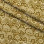 Gilded Jade Blooms Pattern 25 Minky Fabric — plush minky folded close-up preview (mv-minky-v1:lying)