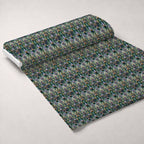 Gilded Jade Blooms Pattern 27 Minky Fabric — plush minky unrolled bolt preview (mv-minky-v1:bolt)