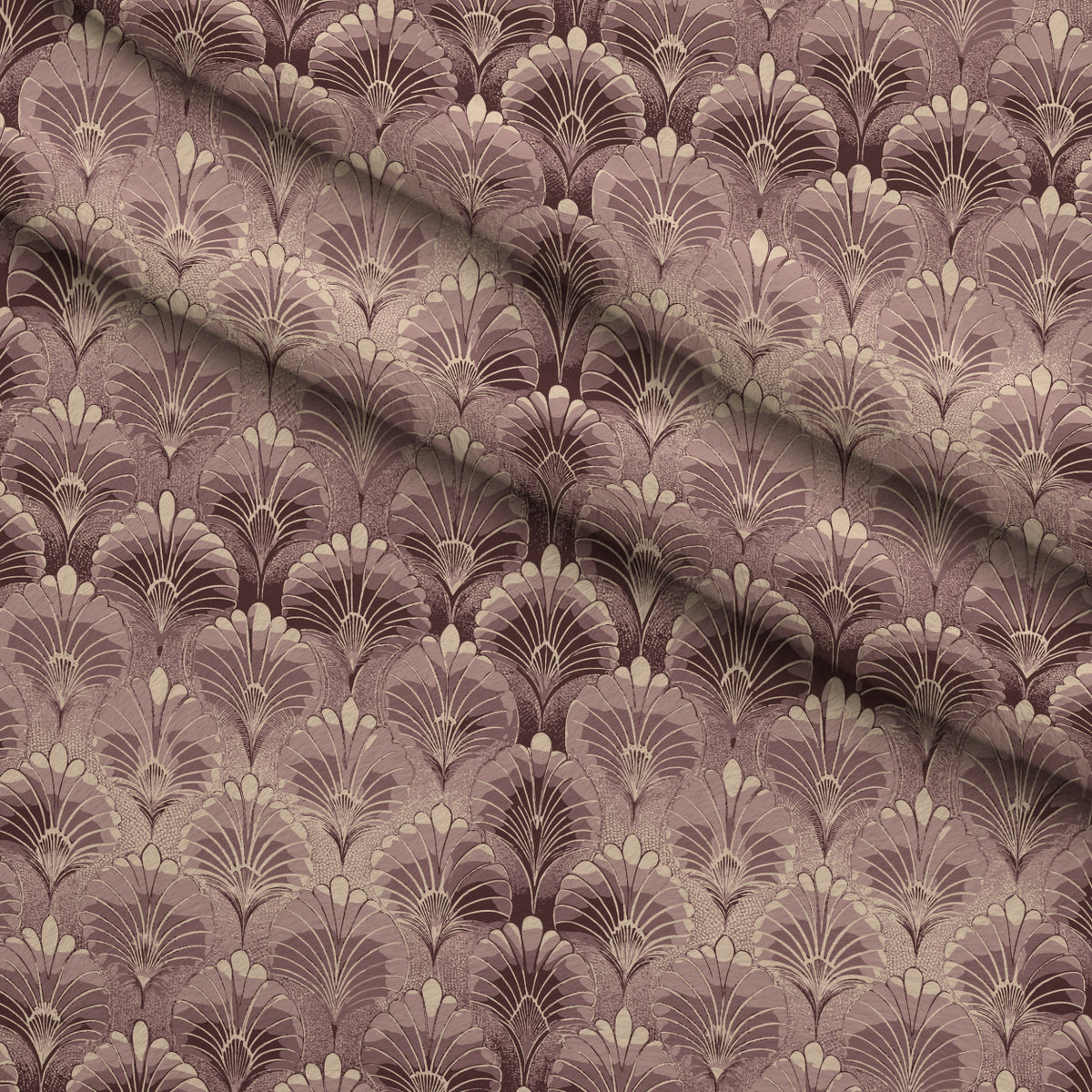 Gilded Jade Blooms Pattern 28 Minky Fabric — plush minky folded close-up preview (mv-minky-v1:lying)