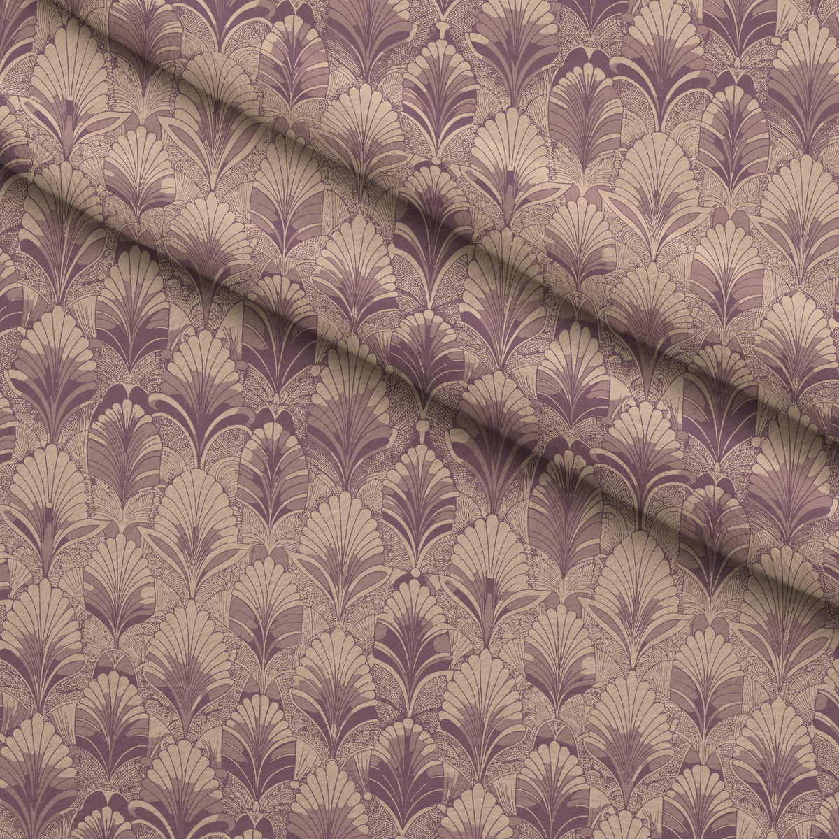 Gilded Jade Blooms Pattern 29 Minky Fabric — plush minky folded close-up preview (mv-minky-v1:lying)