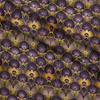 Gilded Jade Blooms Pattern 30 Minky Fabric — plush minky folded close-up preview (mv-minky-v1:lying)
