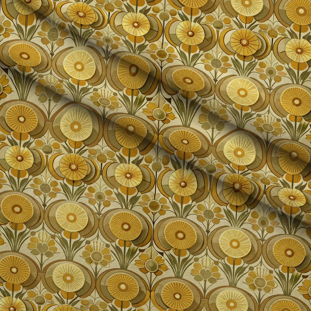 Gilded Jade Blooms Pattern 32 Minky Fabric — plush minky folded close-up preview (mv-minky-v1:lying)