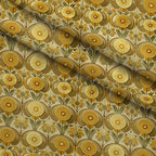 Gilded Jade Blooms Pattern 32 Minky Fabric — plush minky folded close-up preview (mv-minky-v1:lying)