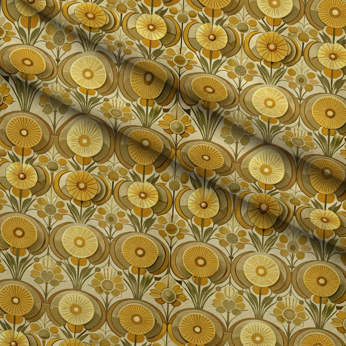 Gilded Jade Blooms Pattern 32 Minky Fabric — plush minky folded close-up preview (mv-minky-v1:lying)