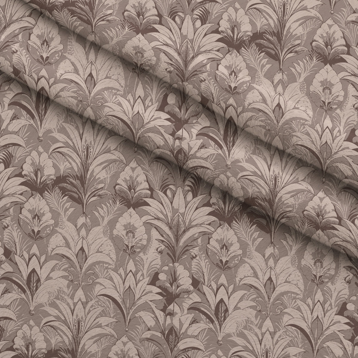 Gilded Jade Blooms Pattern 42 Minky Fabric — plush minky folded close-up preview (mv-minky-v1:lying)
