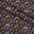 Gilded Jade Blooms Pattern 54 Minky Fabric — plush minky folded close-up preview (mv-minky-v1:lying)