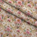 Gilded Jade Blooms Pattern 59 Minky Fabric — plush minky folded close-up preview (mv-minky-v1:lying)