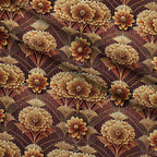 Gilded Jade Blooms Pattern 62 Minky Fabric — plush minky folded close-up preview (mv-minky-v1:lying)
