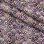 Gilded Jade Blooms Pattern 74 Minky Fabric — plush minky folded close-up preview (mv-minky-v1:lying)