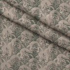 Gilded Jade Blooms Pattern 75 Minky Fabric — plush minky folded close-up preview (mv-minky-v1:lying)