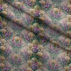 Gilded Jade Blooms Pattern 76 Minky Fabric — plush minky folded close-up preview (mv-minky-v1:lying)