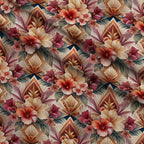 Gilded Jade Blooms Pattern 78 Minky Fabric — plush minky folded close-up preview (mv-minky-v1:lying)