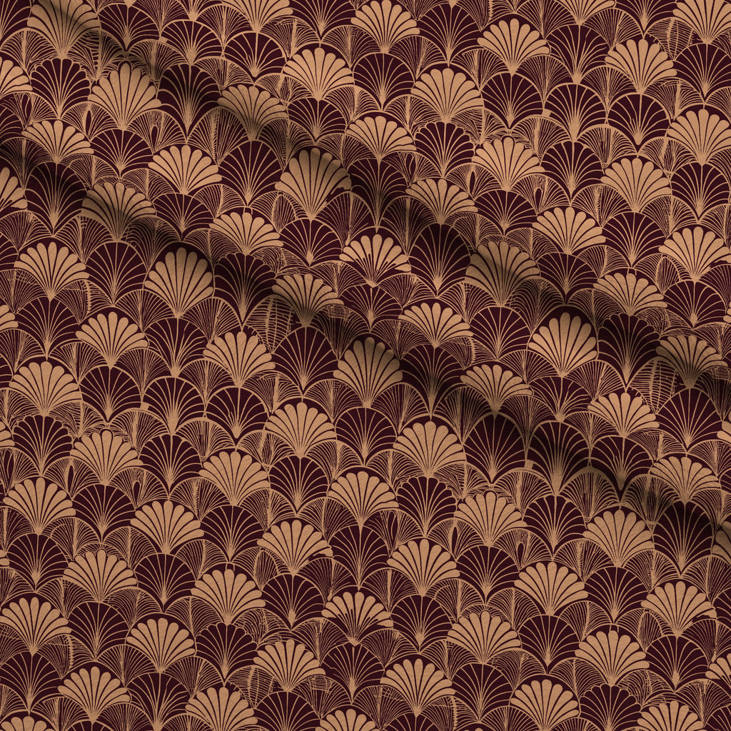 Gilded Jade Blooms Pattern 84 Minky Fabric — plush minky folded close-up preview (mv-minky-v1:lying)