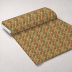 Gilded Jade Blooms Pattern 96 Minky Fabric — plush minky unrolled bolt preview (mv-minky-v1:bolt)