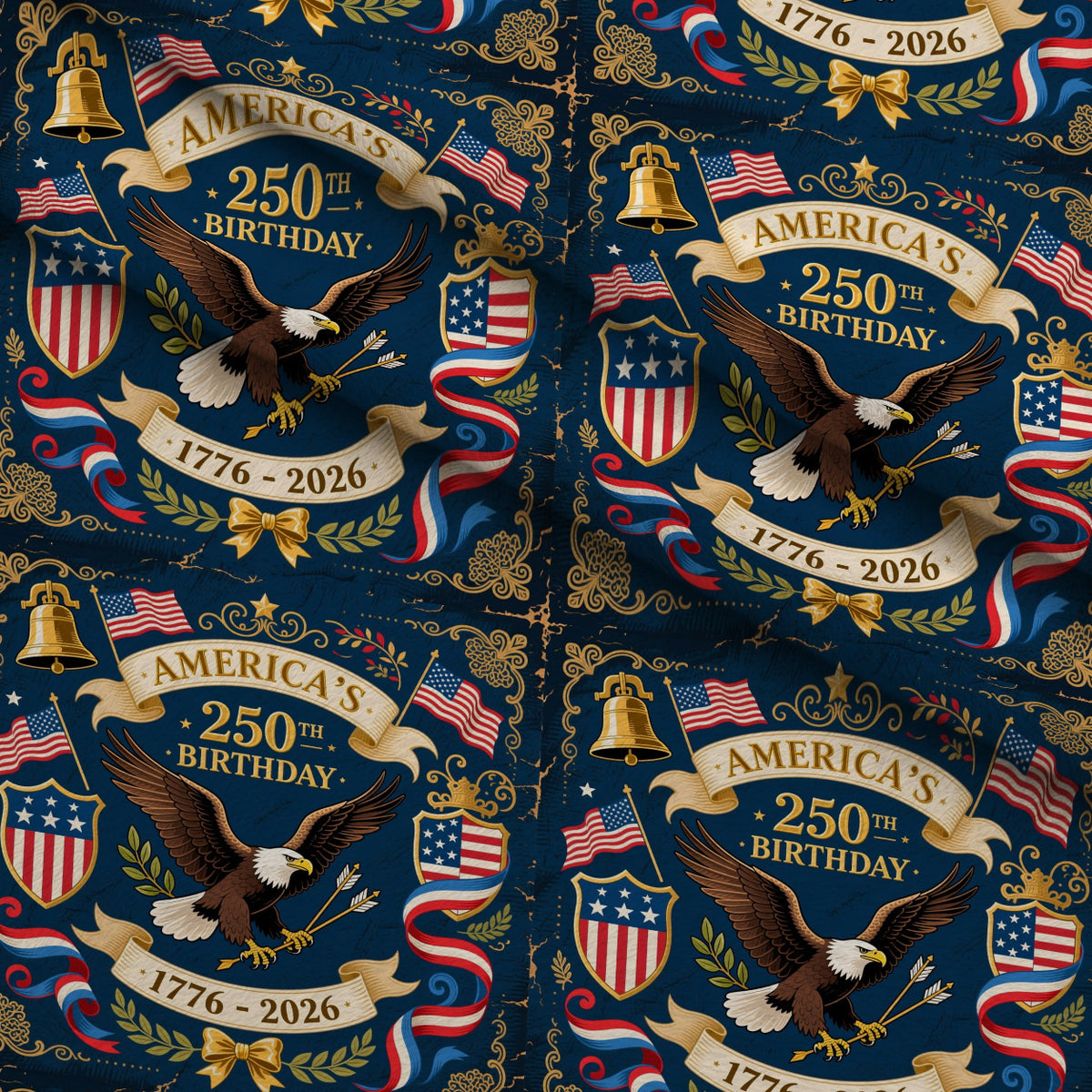 Gilded Liberty Pattern 15 Minky Fabric — plush minky folded close-up preview (mv-minky-v1:lying)