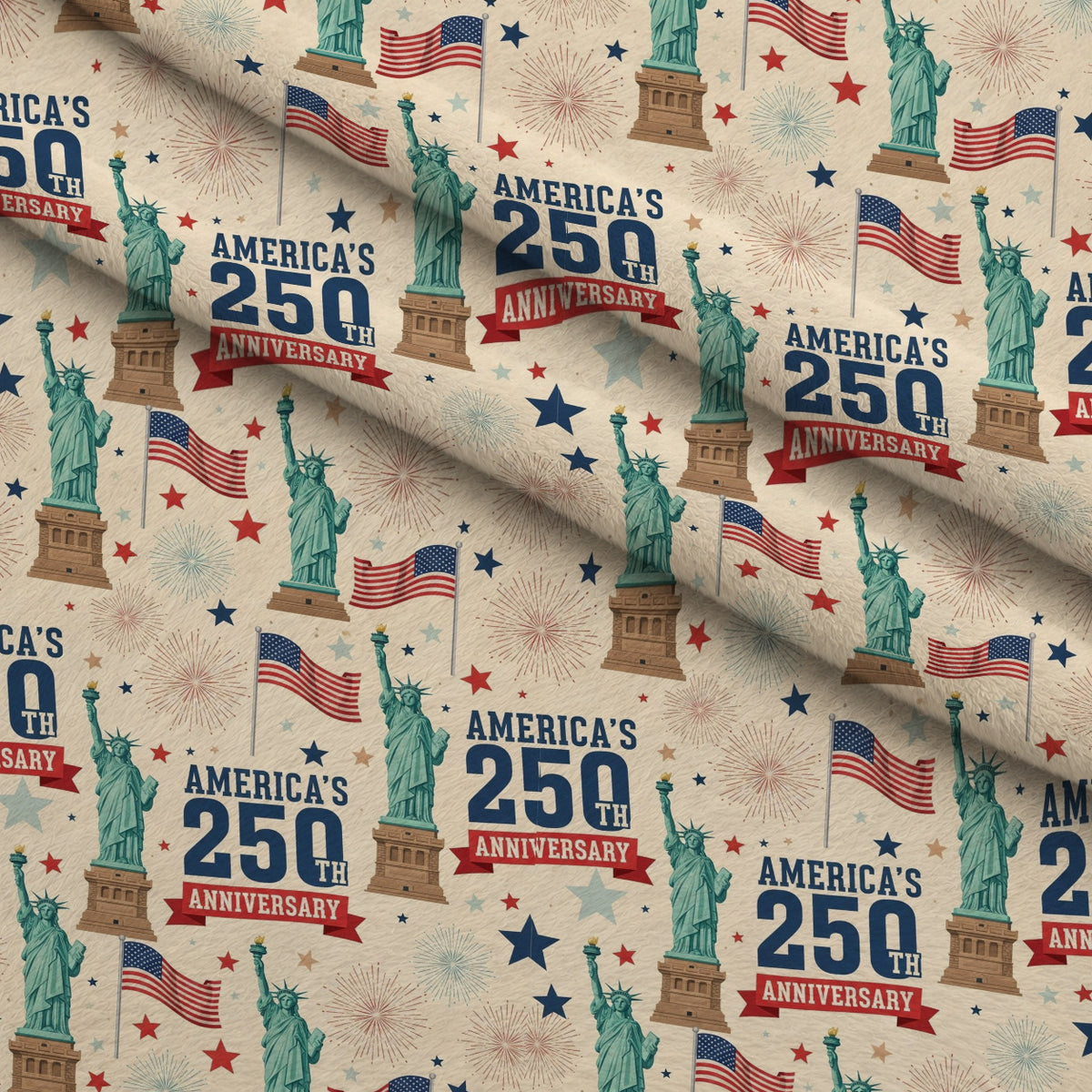 Gilded Liberty Pattern 5 Minky Fabric — plush minky folded close-up preview (mv-minky-v1:lying)